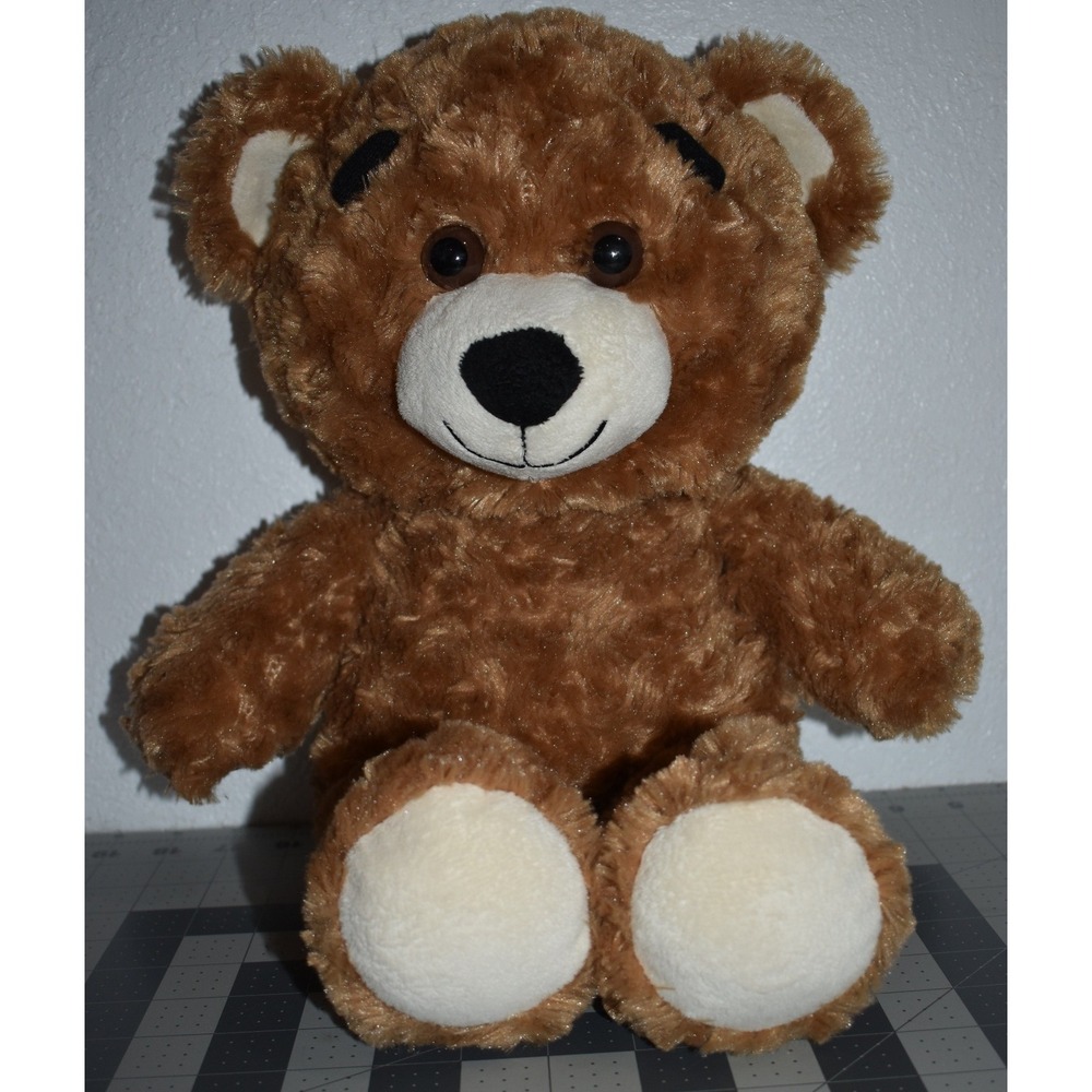 Build-A-Bear Bearemy Big Head EYEBROWS Teddy Plush 16 in Brown/Tan 2014 BAB Toy